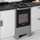 Fogão De Piso Suggar 4 Bocas Best Glass Prata – Bivolt