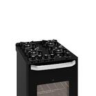 Fogão De Piso Suggar 4 Bocas Best Glass Preto – Bivolt