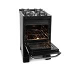 Fogão De Piso Suggar 4 Bocas Best Glass Preto – Bivolt