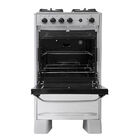 Fogão De Piso Suggar 4 Bocas Select Prata – Bivolt