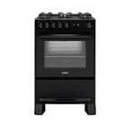 Fogão De Piso Suggar 5 Bocas Com Mesa De Vidro Preto Fgv510pt