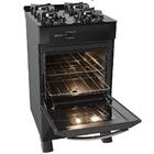 Fogão De Piso Suggar Best Cook 4 Bocas Preto Bivolt Fgv401pt