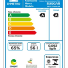 Fogão De Piso Suggar Best Cook 4 Bocas Preto Bivolt Fgv401pt