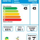 Fogão De Piso Suggar Max Cook 4 Bocas Branco Bivolt Fgv409br