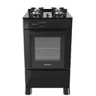 Fogão De Piso Suggar Max Cook 4 Queimadores Preto Bivolt