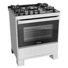 Fogão De Piso Suggar Max Cook 5 Bocas Branco Bivolt Fgv509br