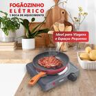 Fogão Elétrico Fame Com 1 Prato De Mesa - 127v - Único