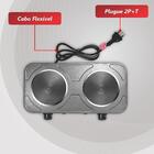 Fogão Elétrico Fame Com 2 Pratos De Mesa 127v