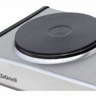Fogão Elétrico Portátil Inox 2 Placa Safanelli