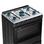 Fogão Esmaltec Ideal Pop 5 Bocas Preto Com Forno Limpa Fácil