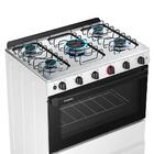 Fogão Esmaltec Ideal Super 5 Bocas Branco Com Acendimento Aut