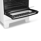 Fogão Esmaltec Ideal Super 5 Bocas Branco Com Acendimento Aut