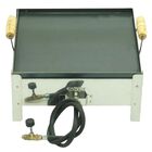 Fogão Fogareiro Inox Alta Pressão 1 Boca Reforçado + Chapa -