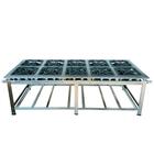 Fogão Industrial 10 Bocas Duplas Cefaz Linha Diamond Inox 304