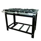 Fogão Industrial 2 Bocas Cefaz Linha Gold Alta Pressão Cfzg-1