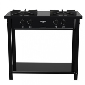 Fogão 2 Bocas Dako Industrial Tripla Chama Preto - 300001456