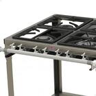 Fogão Industrial A Gás Progas 4 Queimadores Aço Inox Escovado