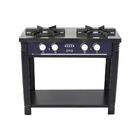 Fogão Industrial Esmaltado Baixa Pressão Gás Bravo 2 Bocas Br