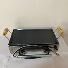 Fogão Inox Industrial Duas Bocas Com Chapa Alta Pressão Gás