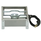 Fogão Inox Uma Boca Caminhoneiro Camping Pesca Portatil Gás