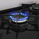 Fogão Itatiaia Electra Glass Plus Piso 5 Bocas Preto Mesa De