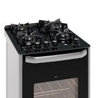 Fogão Mesa De Vidro 4 Queimadores 220v Best Grill Cinza