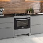 Fogão Mesa De Vidro 5 Queimadores Inox Neo Max Suggar Bivolt