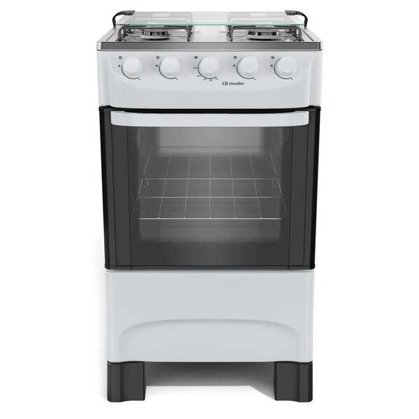 Fogão Mueller 4 Bocas Branco Mfi4ba - Bivolt