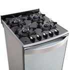 Fogão Mueller 4 Bocas Decorato Vetro Inox Com Mesa De Vidro B