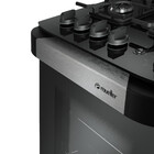 Fogão Mueller 4 Bocas Decorato Vetro Preto - Bivolt Fogão Mue