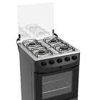 Fogão Mueller 4 Bocas Fratello Grafite Acendimento Automático