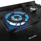 Fogão Mueller 5 Bocas Branco Com Mesa De Vidro E Tripla Chama