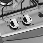 Fogão Mueller 5 Bocas Decorato Inox Com  Tripla Chama Bivolt