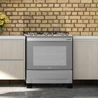 Fogão Mueller 5 Bocas Decorato Inox Com  Tripla Chama Bivolt