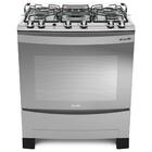 Fogão Mueller 5 Bocas Decorato Inox Com  Tripla Chama Bivolt