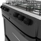 Fogão Mueller 5 Bocas Fratello Grafite Acendimento Automático