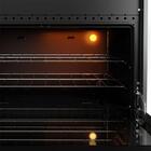 Fogão Mueller 5 Bocas Titânio Com Mesa De Vidro E Tripla Cham