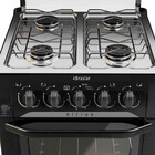 Fogão New Sirius Plus 4 Bocas Em Aço Com Forno Easy Clean Bra