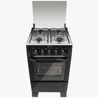 Fogão New Sirius Plus 4 Bocas Em Aço Com Forno Easy Clean Bra