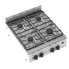 Fogão Portátil Venax Grand Petit Vetrô A Gás Glp 4 Bocas Bran