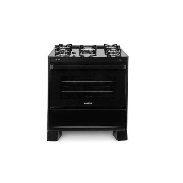 Fogao Suggar Max Cook 5q Preto Bivolt Fgv509pt