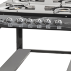 Fogão Titanyum Esmaltado Industrial 4 Bocas - Layr