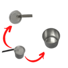 Fogareiro 1 Boca A Alcool