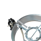 Fogareiro 6 Caulins 34cm Tripé 60cm Zincado 110.4  - Papalégu