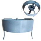 Fogareiro A Álcool Pés Para Panela Arado Reforçado Portatil