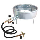 Fogareiro A Gás Portátil Acampamento 12 Caulins Proteção Cort