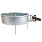 Fogareiro A Gás Portátil Acampamento 12 Caulins Proteção Cort