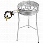 Fogareiro Alta Pressão 12 Caulins Reforçado Com Pés Papalegua