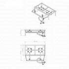 Fogareiro Caminhoneiro 2 Bocas Reforçado Alta Pressão - Papal