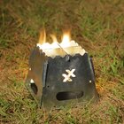 Fogareiro Desmontável Compacto Ecológico Camping - X4